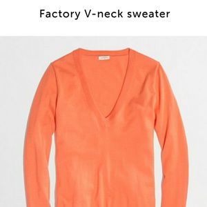 Sz Medium J Crew V Neck Sweater